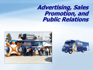 Public Relations - the Marketing Program