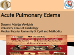 Acute Pulmonary Edema