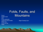 Faults Folds and Mountains