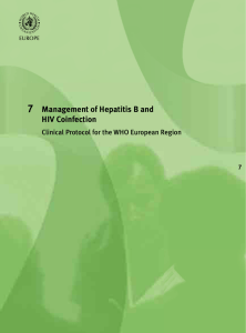 Management of Hepatitis B and HIV Coinfection