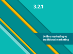 Online marketing vs traditional marketing