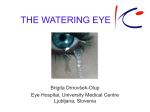 watering eye