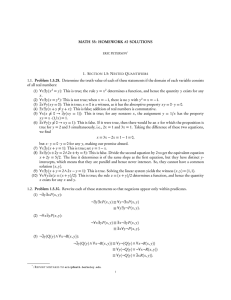 math 55: homework #2 solutions - Harvard Mathematics Department