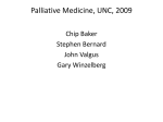 Palliative care - UNC School of Medicine