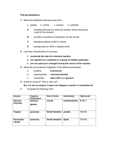 PreLab Questions Match the definitions with the proper term: a