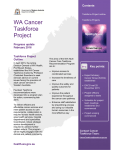 WA Cancer Taskforce Project