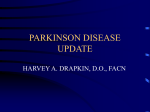 PARKINSON DISEASE UPDATE
