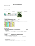 Notes - Chemistry