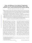 Amino Acid Differences in the Deduced 5