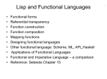 4.6 Lisp - University of Hawaii