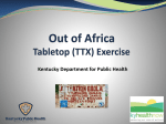 Out of Africa Table Top Exercise