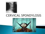 cervical spondylosis - Learning