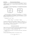 MATH 136 The Inverse Function Theorem