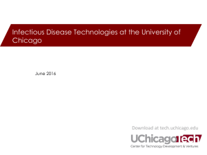 UChicago`s unique access to infectious disease facilities, clinical
