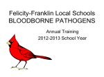 bloodborne pathogens - Felicity-Franklin Local School District