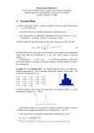 Bayesian Statistics 3 Normal Data