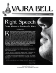 Right Speech - Aryaloka Buddhist Center
