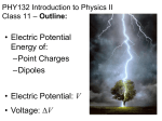 electric potential energy - University of Toronto Physics