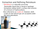 Lesson 5 - Petroleum