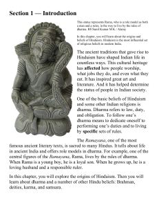 Section 4 — Hindu Beliefs About Brahman