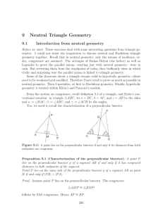 9 Neutral Triangle Geometry