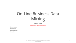 On-Line Business Data Mining - University of Nebraska–Lincoln