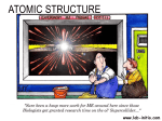Atomic Structure - Sierra Vista Chemistry