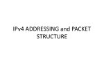 Extra Notes on IPv4 Addressing