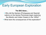 Early European Explorations