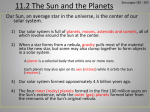 the planets - St John Brebeuf