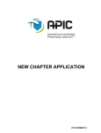 new chapter application