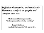 Diffusion Geometries, and multiscale Harmonic Analysis on graphs