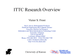 ITTC Research Overview - The University of Kansas