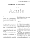 Computing Acute and Non-obtuse Triangulations