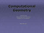 Computational Geometry Algorithms