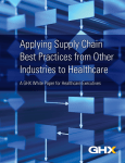 Applying Supply Chain Best Practices from Other Industries