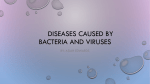 Diseases caused by Bacteria and Viruses