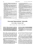 Paroxysmal Supraventricular Tachycardia