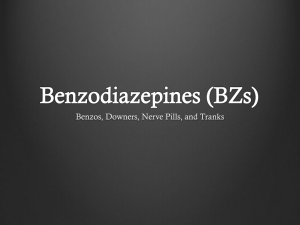 Benzodiazepines - Sarah M. Brothwell