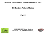 DC System Failure Modes Part 2