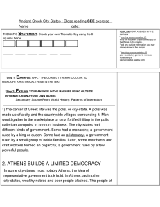 2. ATHENS BUILDS A LIMITED DEMOCRACY