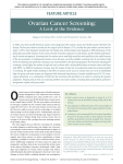 Ovarian Cancer Screening - Clinical Journal of Oncology Nursing