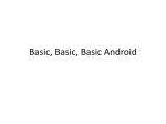 Basic Android Stuff