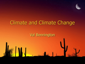 Climate and Climate Change