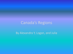 Canada`s Regions done project #1