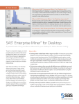 SAS® Enterprise Miner™ for Desktop