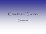 Genetics of Cancer