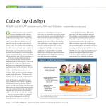 Cubes by design