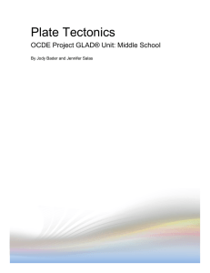 Plate Tectonics - ESL Consulting Services