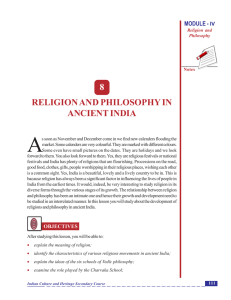 8 religion and philosophy in ancient india